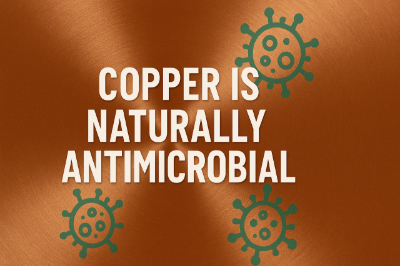 The Health Benefits of Copper Sinks and Bathtubs by SoLuna